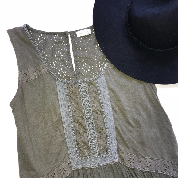 Anthropologie Tops - Anthropologie “Meadow Rue” tank